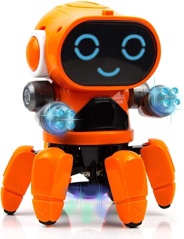 Galaxy Hi-Tech® Pioneer Bot Robot Colorful Lights and Music
