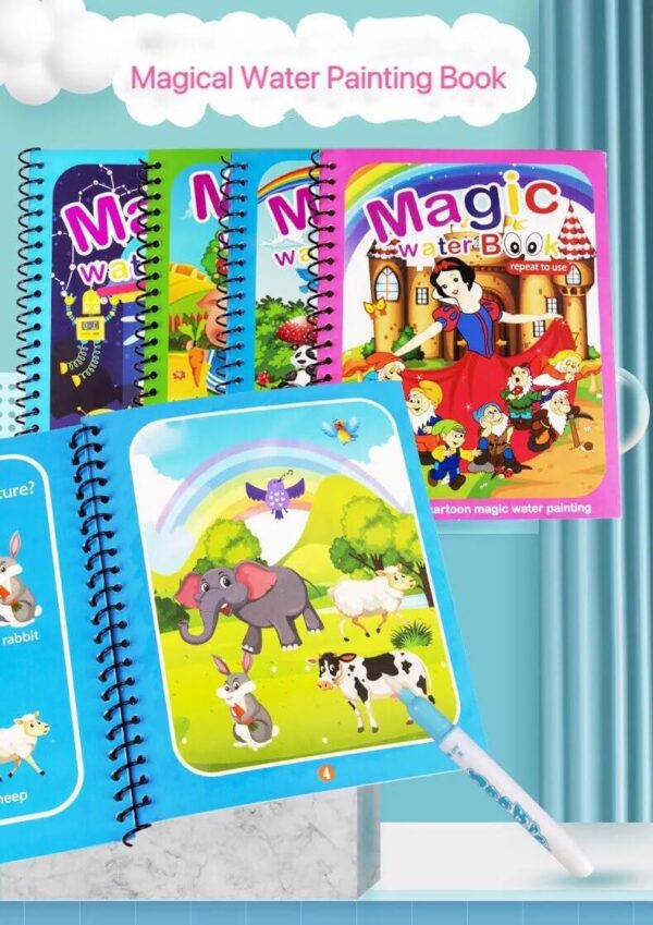 VGRASSP Reusable Magic Water Quick Dry Book