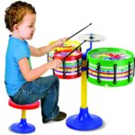 Toyztrend Jazz Drum Set Senior Musical Band Instruments