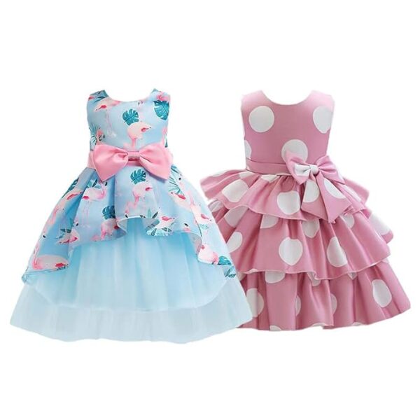 Niren Enterprise New Trending Frocks Combo for Kids Girl 1 to 8 Years