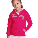 Luke and Lilly Girls Fleece Hoodies Sweatshirt