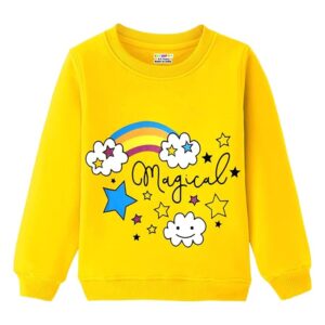 Kuchipoo Girls Regular Fit Sweatshirt