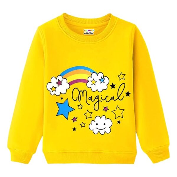Kuchipoo Girls Regular Fit Sweatshirt