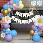 Flyloons Happy Birthday Decoration Multicolor Theme for Boys Girls