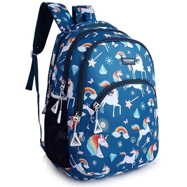 Half Moon Moonlight Class 1-6 School Bag for girls