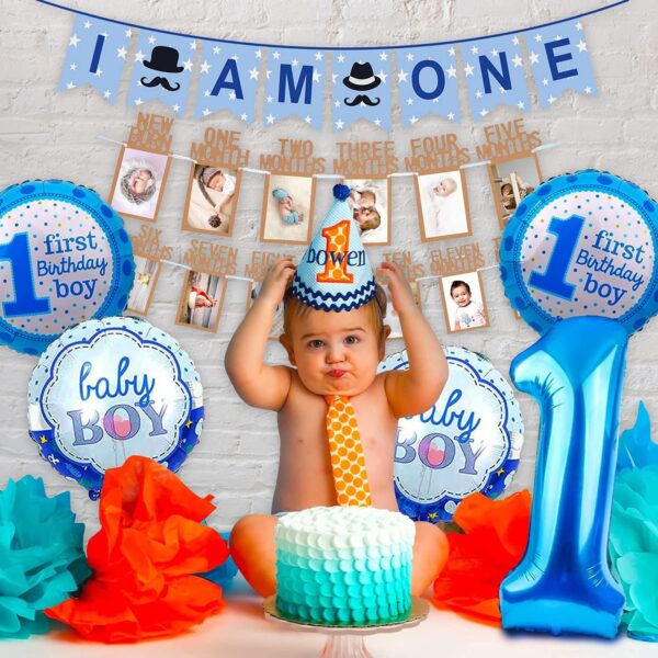 Party Propz 1st Birthday Decorations For Boys