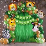 Just Party Jungle Themed Birthday Decoration Set