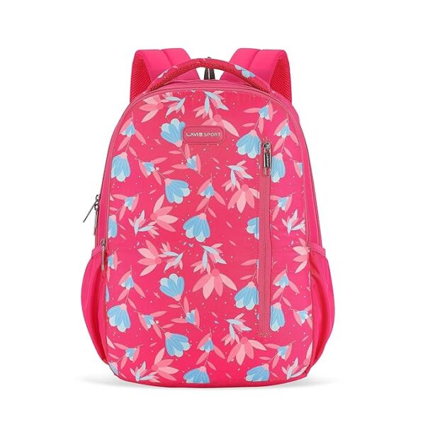 Lavie Sport Liliane 26L Floral Printed School Backpack for Girls
