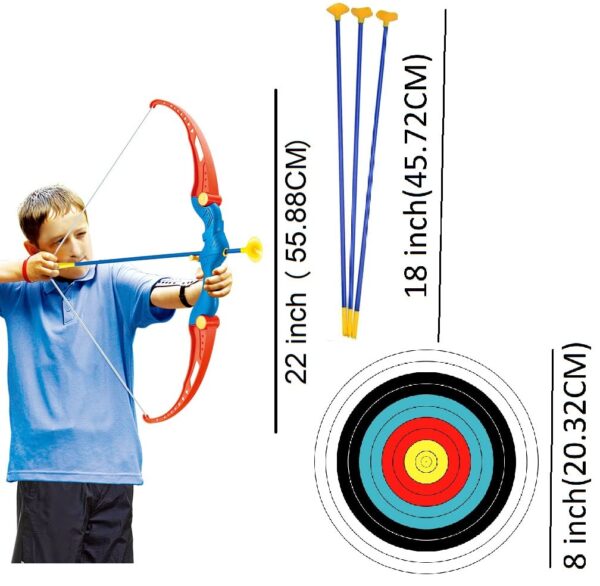 Amitasha Kids Archery Bow and Arrow Toy Set