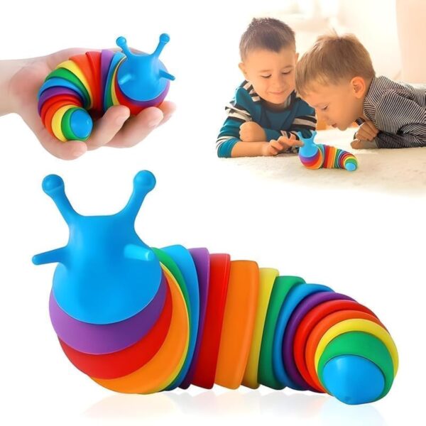 COOLCOLD Kids Toy, Small Slug Fidget Toys