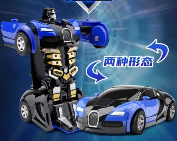 Cable World Plastic Battery Operated Converting Car to Robot