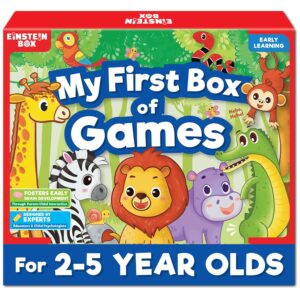 Einstein Box My First Box of Games for Kids 2-5 Years Old