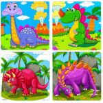 Fiddly's Wood Jigsaw Puzzles for Kids & Children