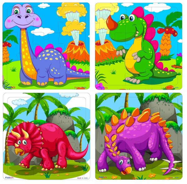 Fiddly's Wood Jigsaw Puzzles for Kids & Children