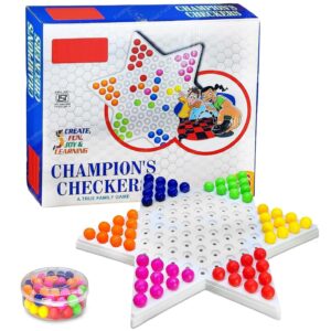 FunBlast Champions Checkers Board Game