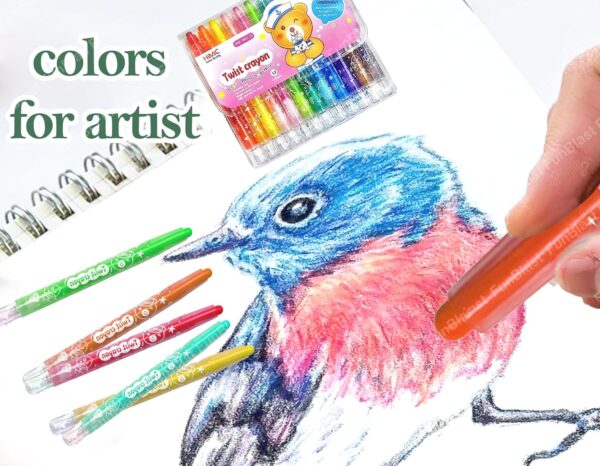 FunBlast Twist Crayons for Kids