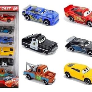 Galaxy Hi-Tech Mini Metal Die Cast Car Set Of-6