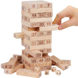 HARRY & JAMES® Wooden Building Blocks Puzzle