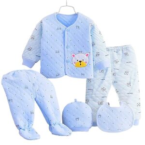 HIKIPO Presents New Born Baby Winter Wear Keep Warm Baby Clothes