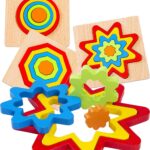 KLIFFOO Toddler Puzzles Games Wooden Toys