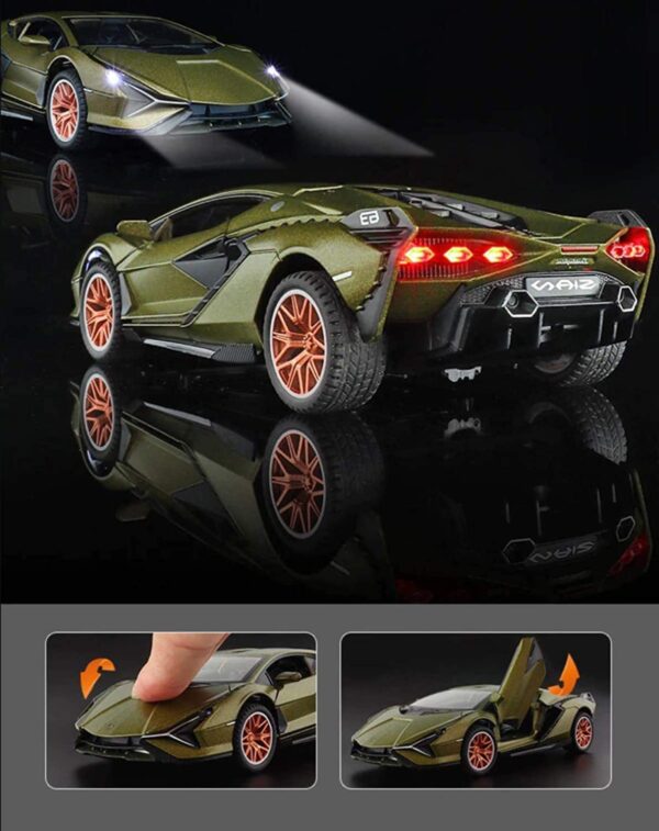 VARIYA ENTERPRISE 1:32 Lamborghini Miletry Toy Car