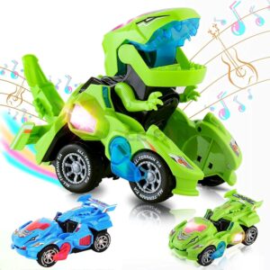 Lefan Dinosaur Cars Transforming Toys