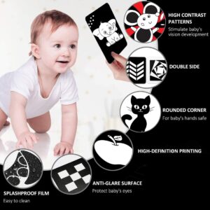 Lynrex high Contrast Flash Cards for New Born Children