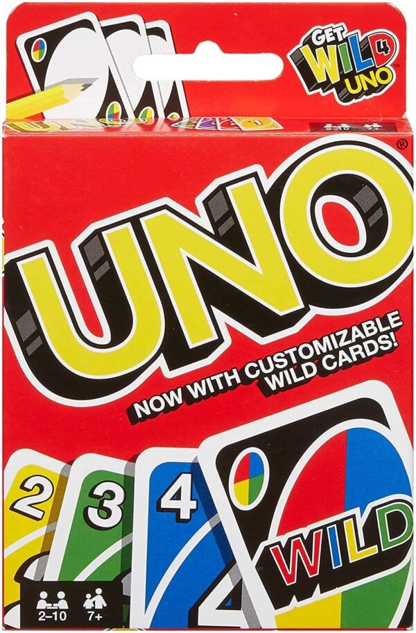 Mattel Uno Playing Card Game For 7 Yrs And Above