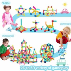PRIME DEALS Magnetic Sticks Building Blocks For Kids