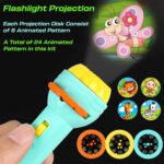 RNTR 6 Slids, 48 Patterns Projector Flashlight Torch