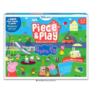 Skillmatics Peppa Pig Floor Puzzle & Game