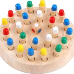 Storio Educational Learning Geometric Shape Memory Chess Puzzle