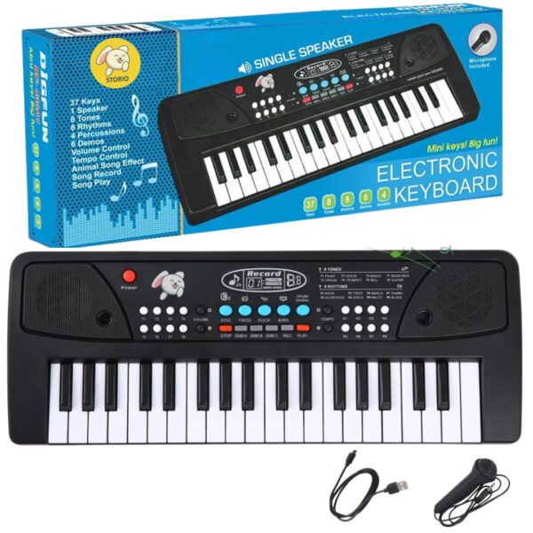 Storio Musical Sound Toys 37 Key Piano Keyboard Toy