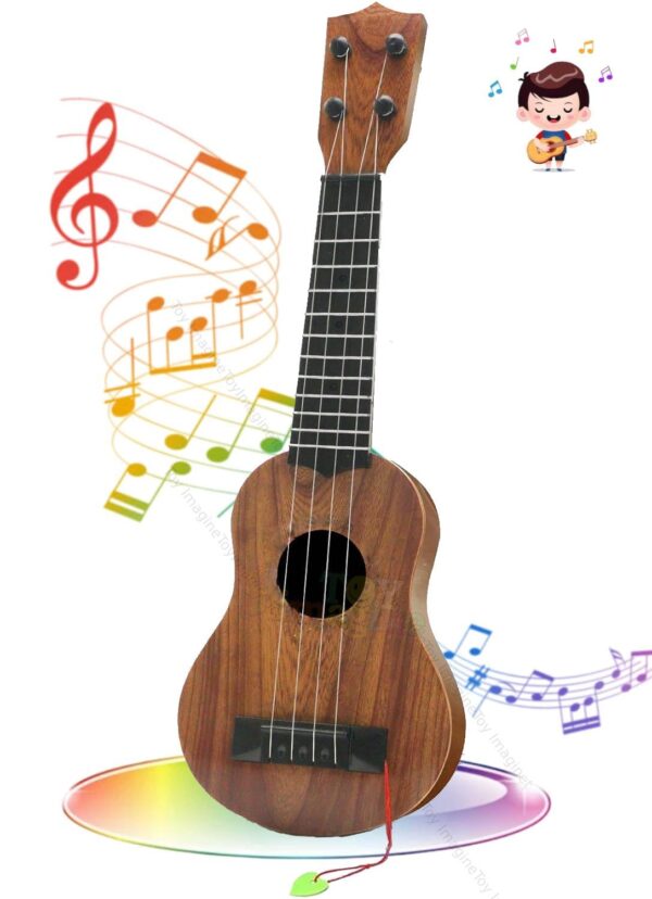 Toy Imagine Guitar Toy 4-String Acoustic Music Learning Toys