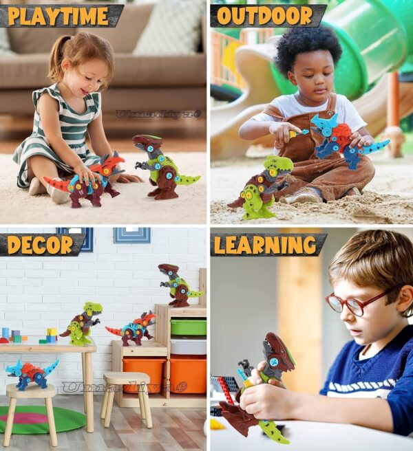 Umadiya® Branded Take Apart Dinosaur Toys
