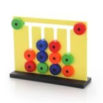 ZUDO TOYS Learning Colour And Pattern Matching Montessori Slide Puzzle Game
