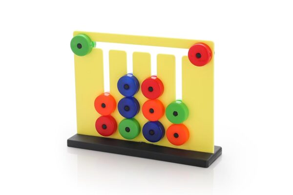 ZUDO TOYS Learning Colour And Pattern Matching Montessori Slide Puzzle Game