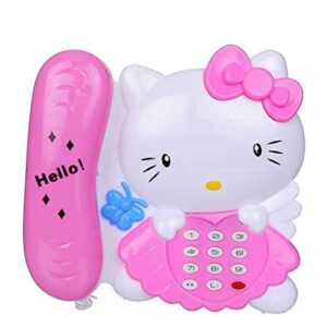 Kitty Phone Landline Musical Sound Toys for Kids