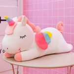SCOOBA Super Soft Sleeping Unicorn Soft Toy