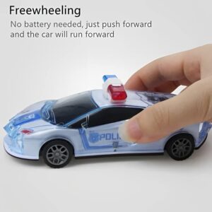Kiddie Galaxia Branded Police Car with Lights