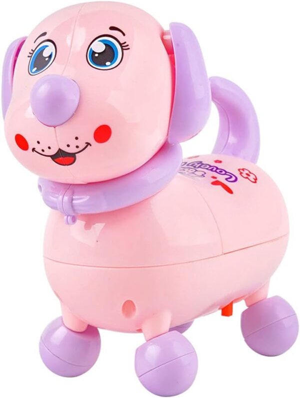 SUPER TOY Electric Walking Dog Musical Light Toy