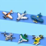 SUPER TOY 198PC Airplane Building Blocks Aircraft Toy for Kids