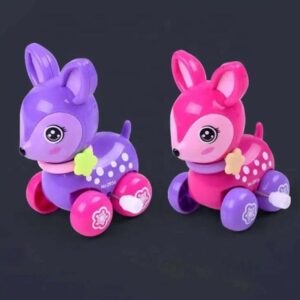 DREAMASK Mini Funny Colorful Deer Style Spring Toy Pack of 1