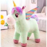 Tickles Soft Stuffed Plush Fantastic Glow Rainbow Wings Unicorn Horse Animal Toy