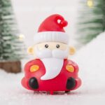 Storio Kids Toys Pull Back & Go Santa Toy for Kids
