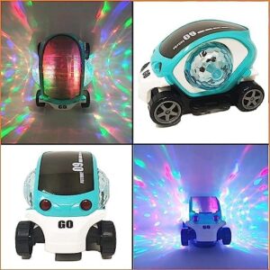 HIGH TRUSTED Future Musical Car 360 Degree Rotating Stunt Car Toy for Kids