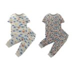 AmazBaby Boys Cotton Full Sleeve Top and Pyjama Set