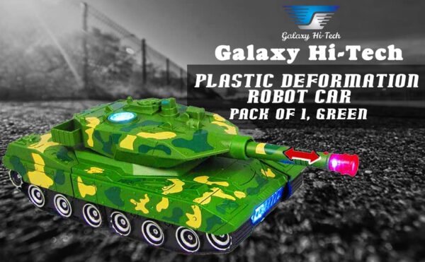 Galaxy Hi-Tech® Deformation Combat Electronic Robot Car