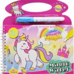 Reusable Magic Water Painting Book with Magic Doodle Pen Kids