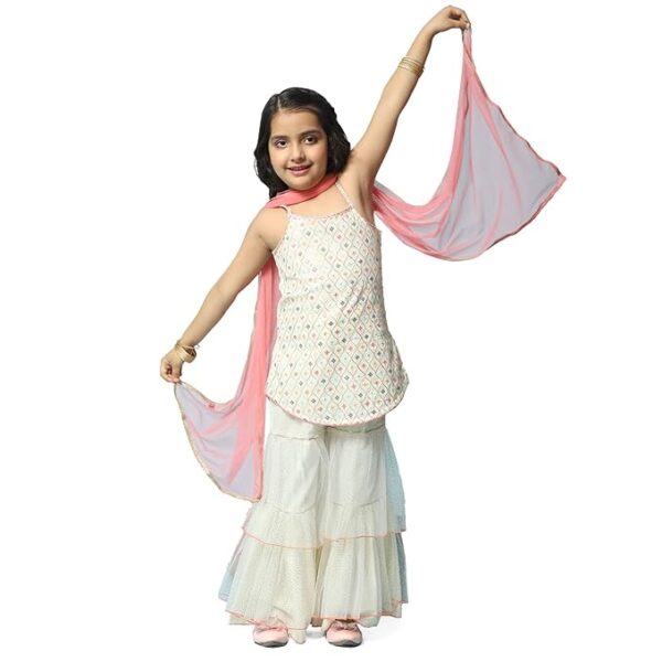 BIBA Cotton Girls Suit Set